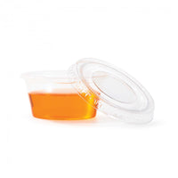 2Oz Portion Cups, Clear With Lid, 24 ct Party Decoration