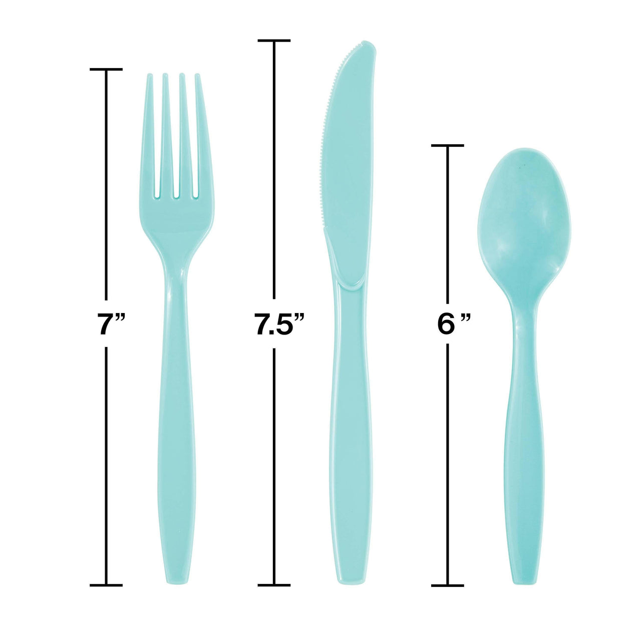 288ct Bulk Spa Blue Assorted Cutlery