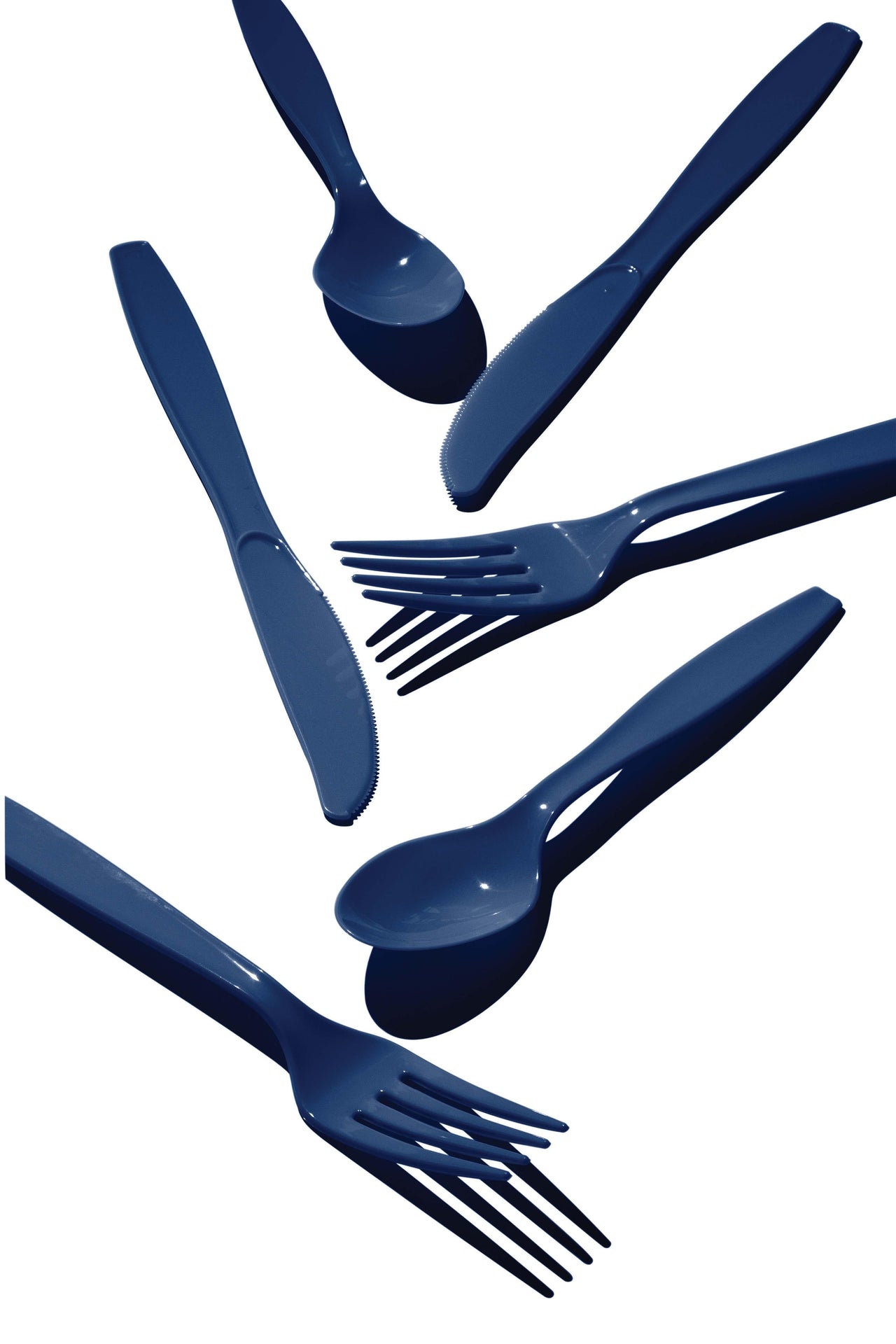 288ct Bulk Navy Assorted Cutlery