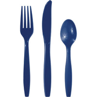 288 pc Bulk Navy Assorted Cutlery