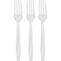 288ct Bulk Clear Forks Only