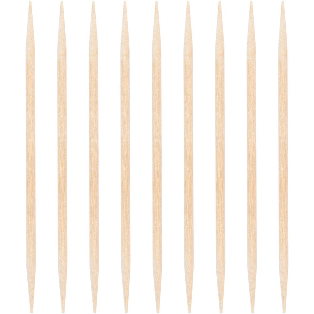 2400 pc Bulk 2.5" Wood Toothpicks, Natural,