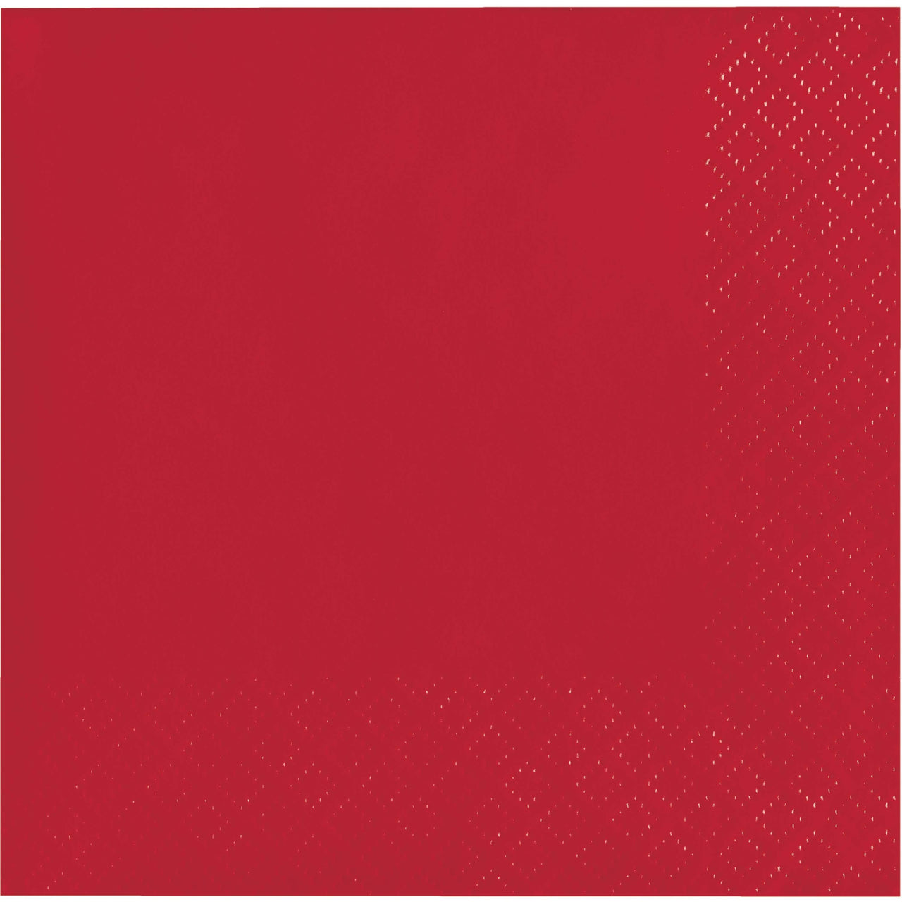 480 pc Bulk Classic Red 2Ply Beverage Napkin