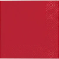 480 pc Bulk Classic Red 2Ply Beverage Napkin