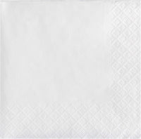 480 pc Bulk White 2Ply Beverage Napkin