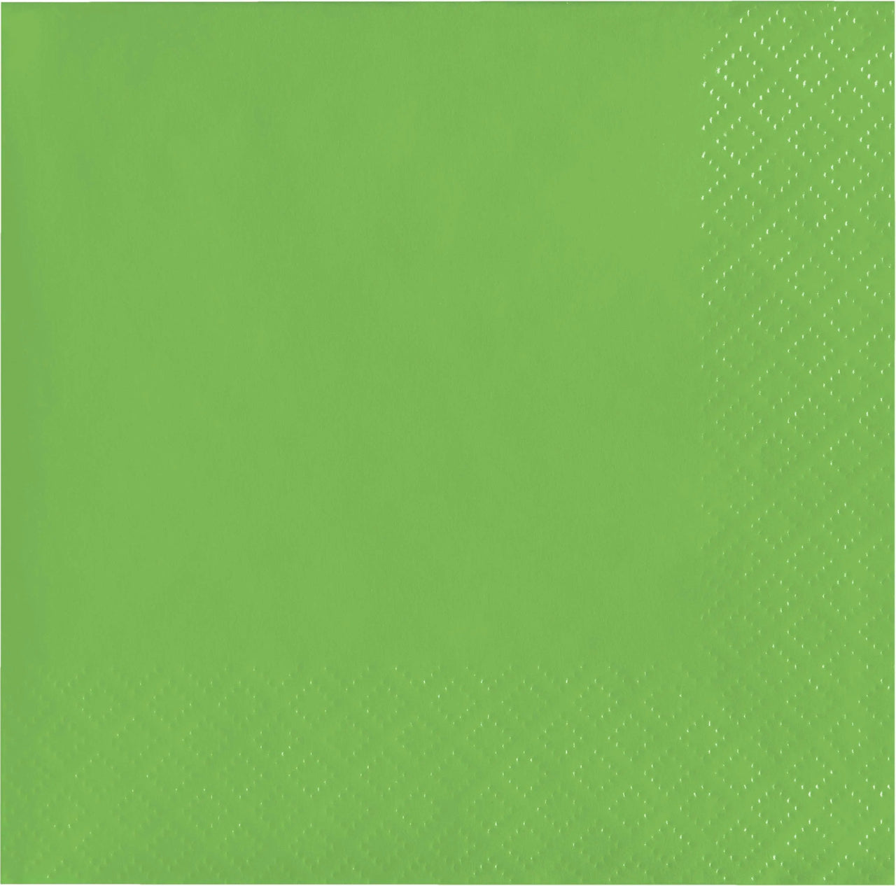 480 pc Bulk Fresh Green 2ply Beverage Napkin