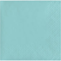 480 pc Bulk Spa Blue 2Ply Beverage Napkin