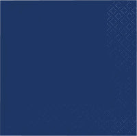480 pc Bulk Navy 2Ply Beverage Napkin