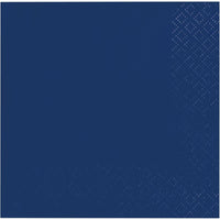 480 pc Bulk Navy 2Ply Beverage Napkin