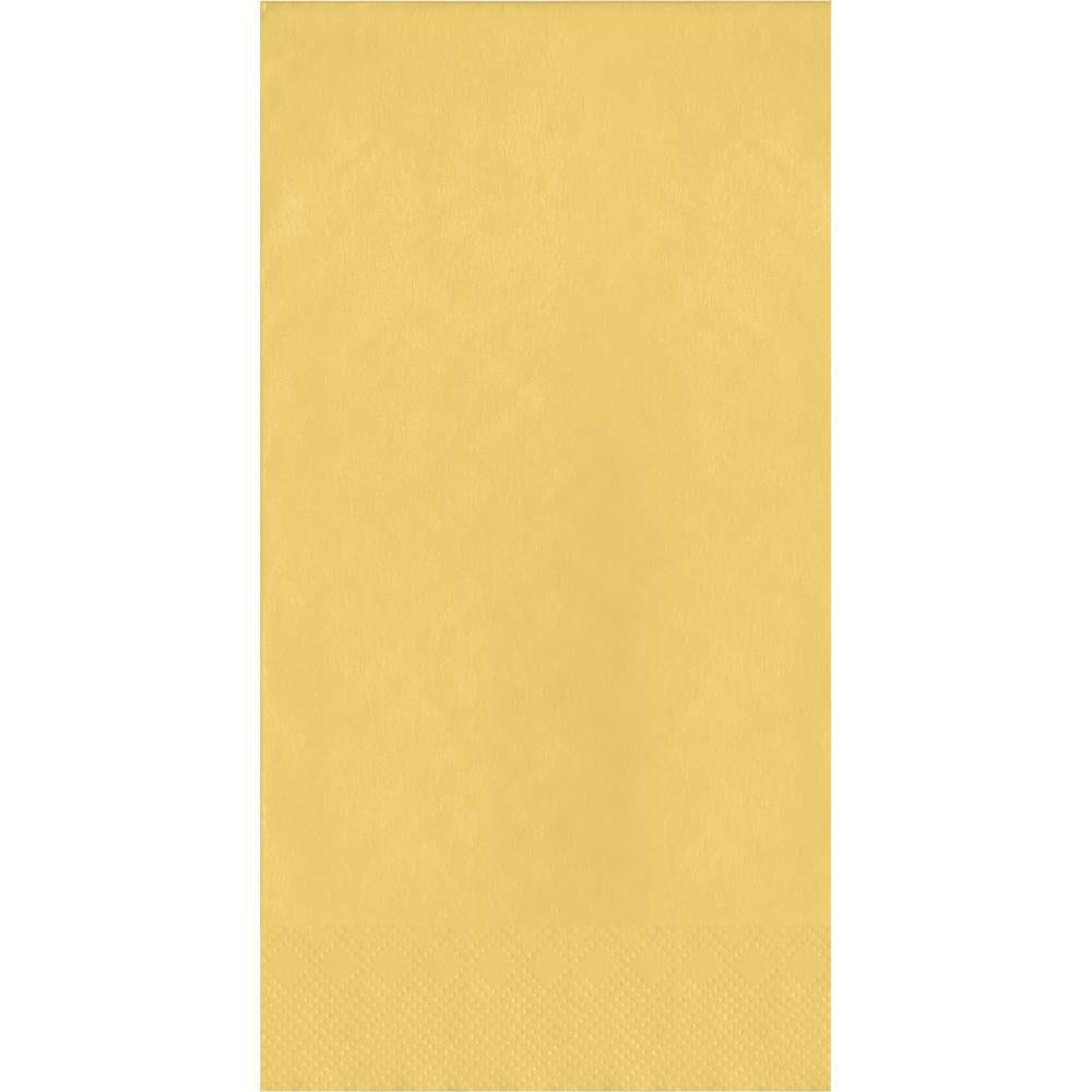 400 pc Bulk Soft Yellow 2Ply Dinner Napkin