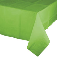 6 pc Bulk Fresh Green 1ct Tablecover, 54x108