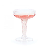 Clear Plastic Champagne Coupe, 4 Oz, 6 ct Party Decoration