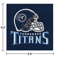 Tennessee Titans Napkins (16/Pkg)