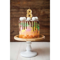 Gold 8 Candle Party Decoration