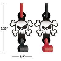 48ct Bulk Treasure Island Pirate Party Blowers
