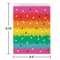 120ct Bulk Fiesta Fun Paper Treat Bags