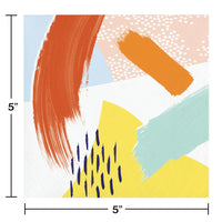 288 pc Bulk Save on Art Class 3 Ply Beverage Napkins