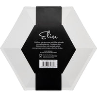 48ct Bulk Gold and Cork Hexagon Foil Dessert Plates by Elise