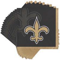 New Orleans Saints Beverage Napkins (16/Pkg)