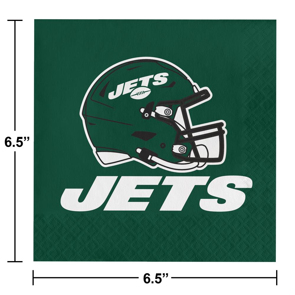 New York Jets Luncheon Napkin 16ct