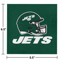 New York Jets Luncheon Napkin 16ct
