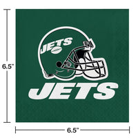 New York Jets Luncheon Napkin (16/Pkg)