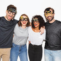 24ct Bulk New Year Deluxe Paper Eyeglasses