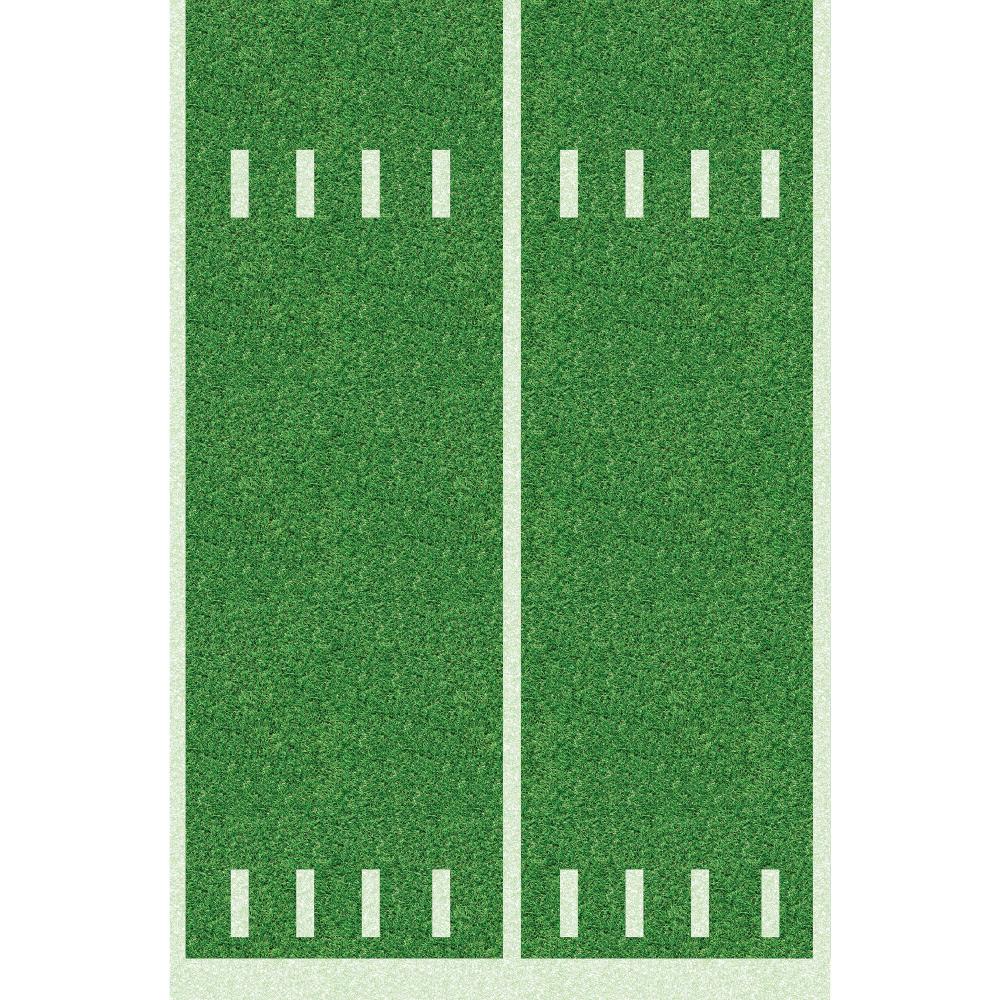 Football Field Plastic Tablecover 54" x 102" Party Decoration