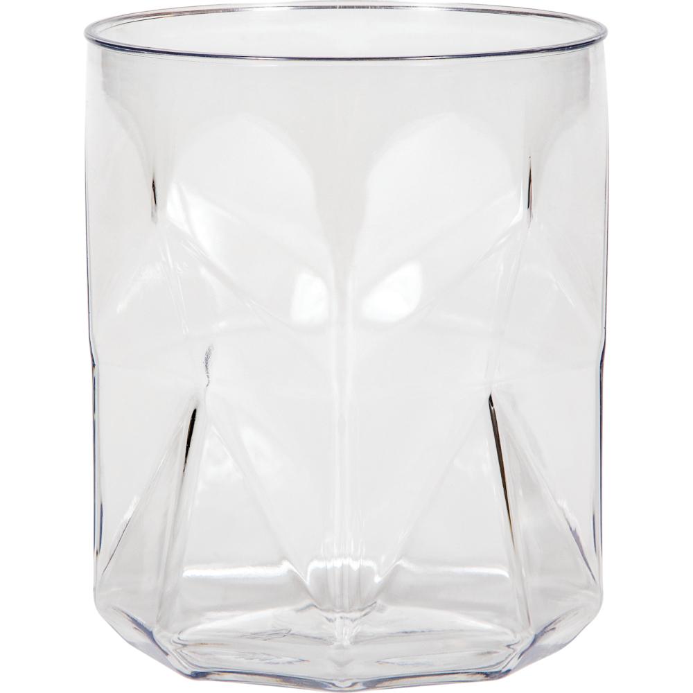 24 pc Bulk Plastic Fractal Old Fashioned Tumblers
