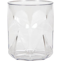 24 pc Bulk Plastic Fractal Old Fashioned Tumblers