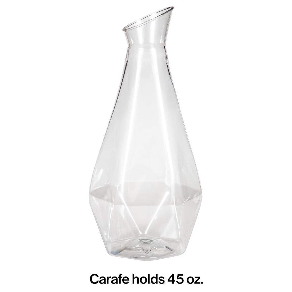 6ct Bulk Plastic Fractal Carafes