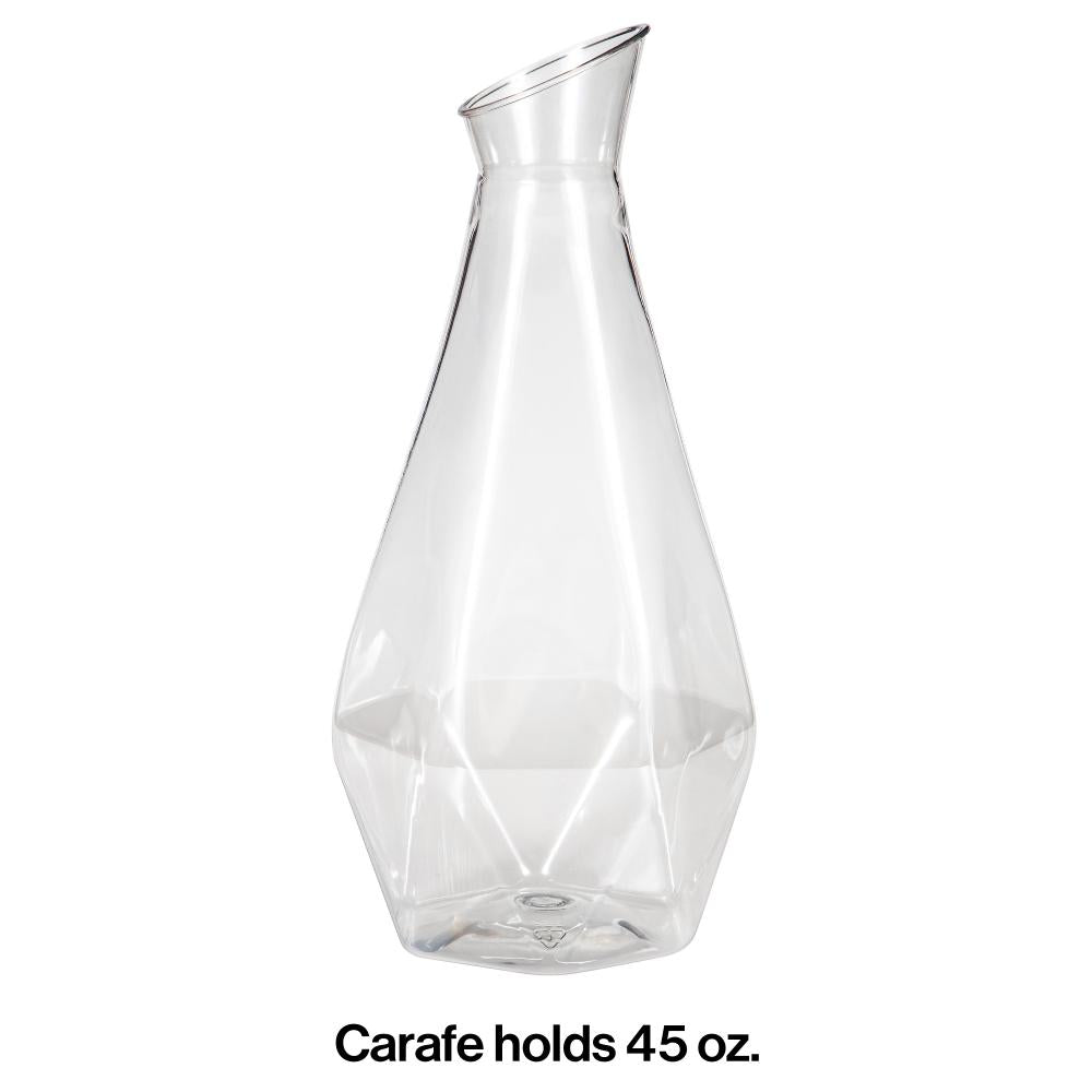 6ct Bulk Plastic Fractal Carafes