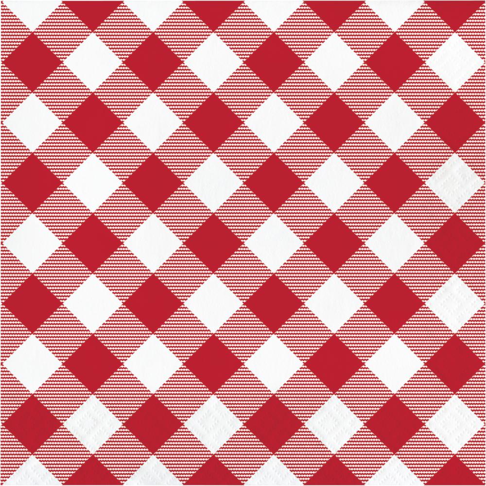 192 pc Bulk Classic Gingham Luncheon Napkin