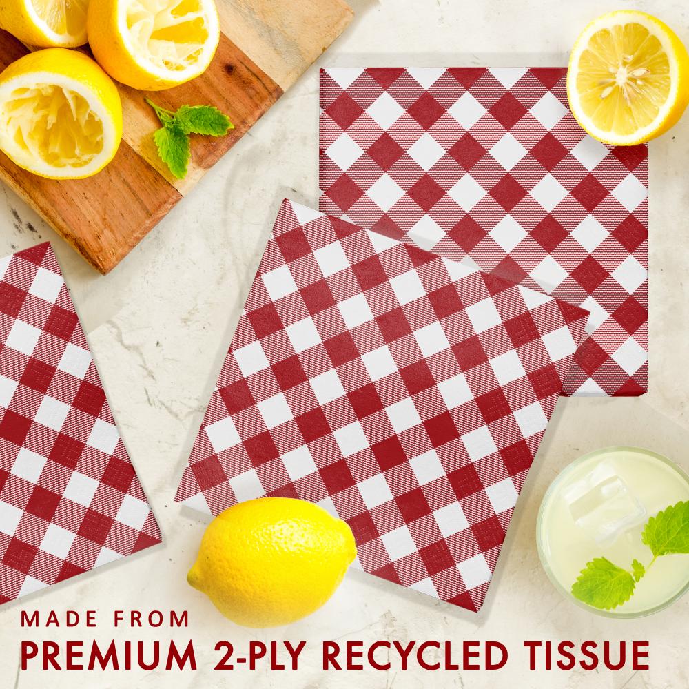 Classic Gingham Luncheon Napkin (16/Pkg) on sale at PartyDecorations.com