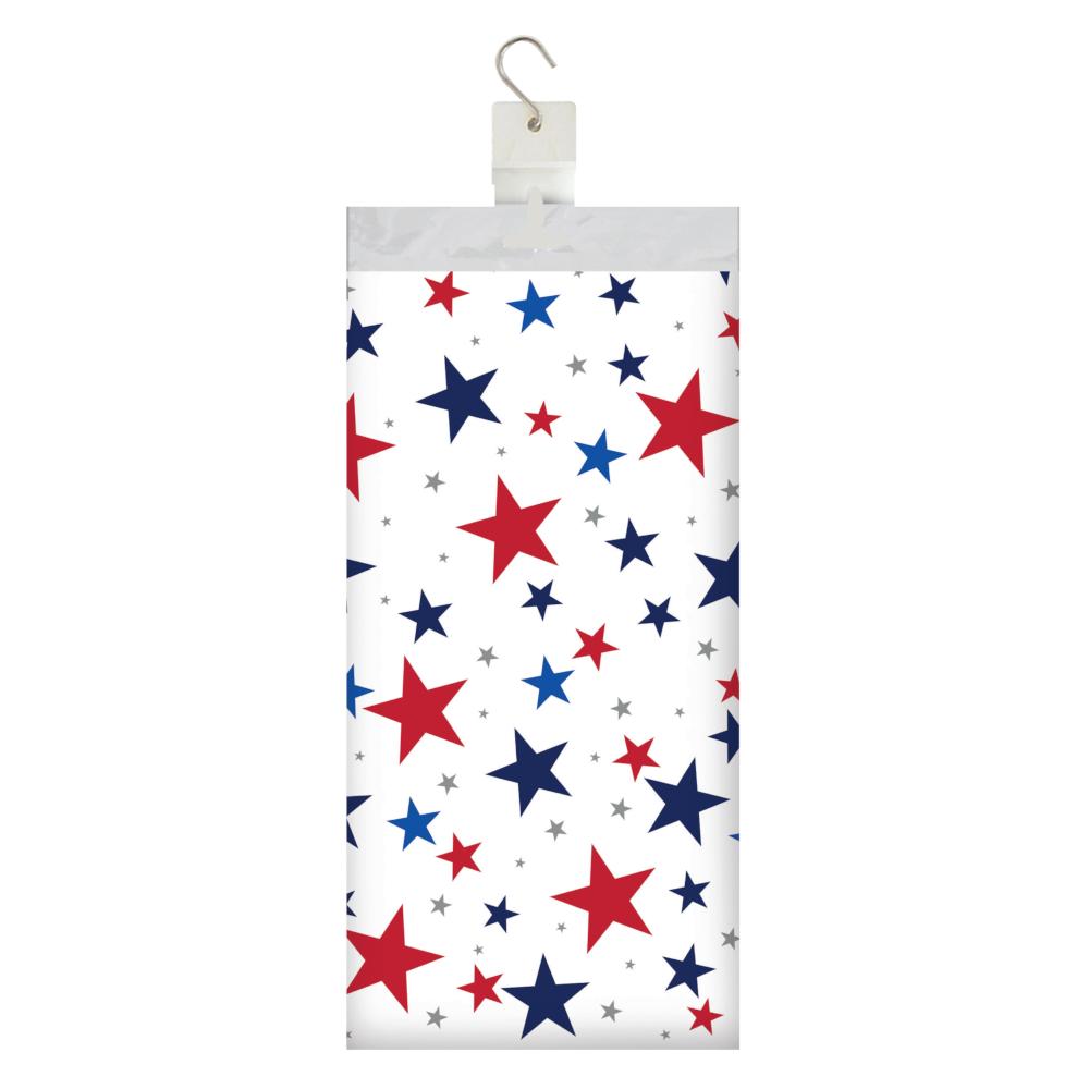 12ct Bulk Patriotic Stars Paper Table Covers