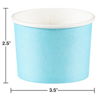 96ct Bulk Pastel Blue Treat Cups