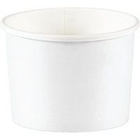 96 pc Bulk White Treat Cups
