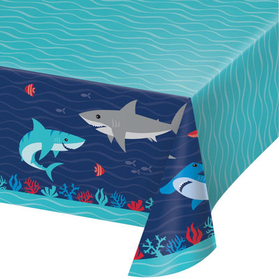 6 pc Bulk Shark Party Paper Table Covers