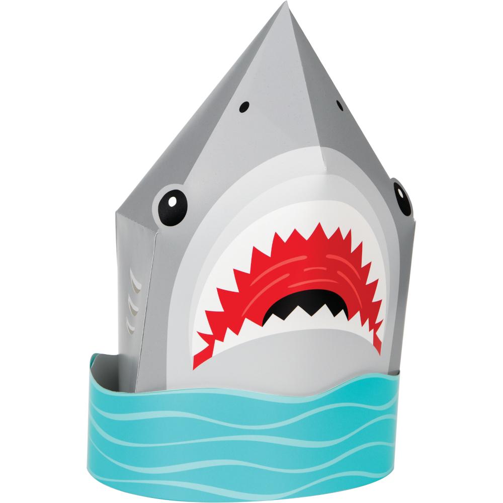 6 pc Bulk Shark Party Centerpieces