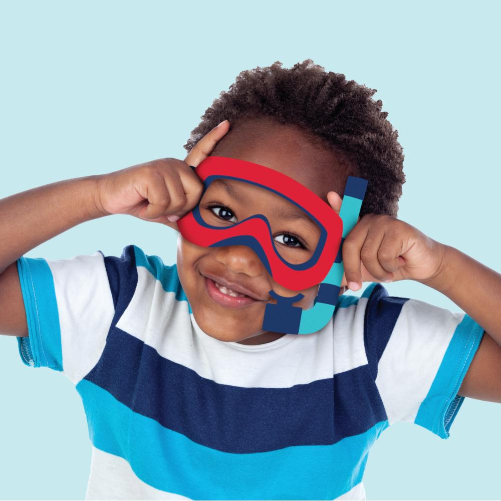 60ct Bulk Shark Party Photo Booth Props