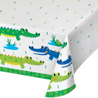6 pc Bulk Alligator Birthday Party Paper Table Covers