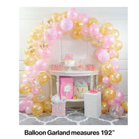 6 Kits Bulk Princess-Worthy Pink and Gold Balloon Arch Kits