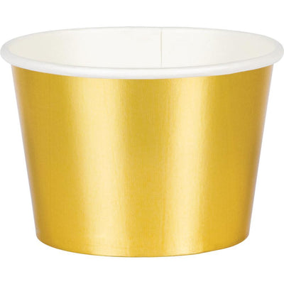 96 pc Bulk Gold Foil Treat Cups
