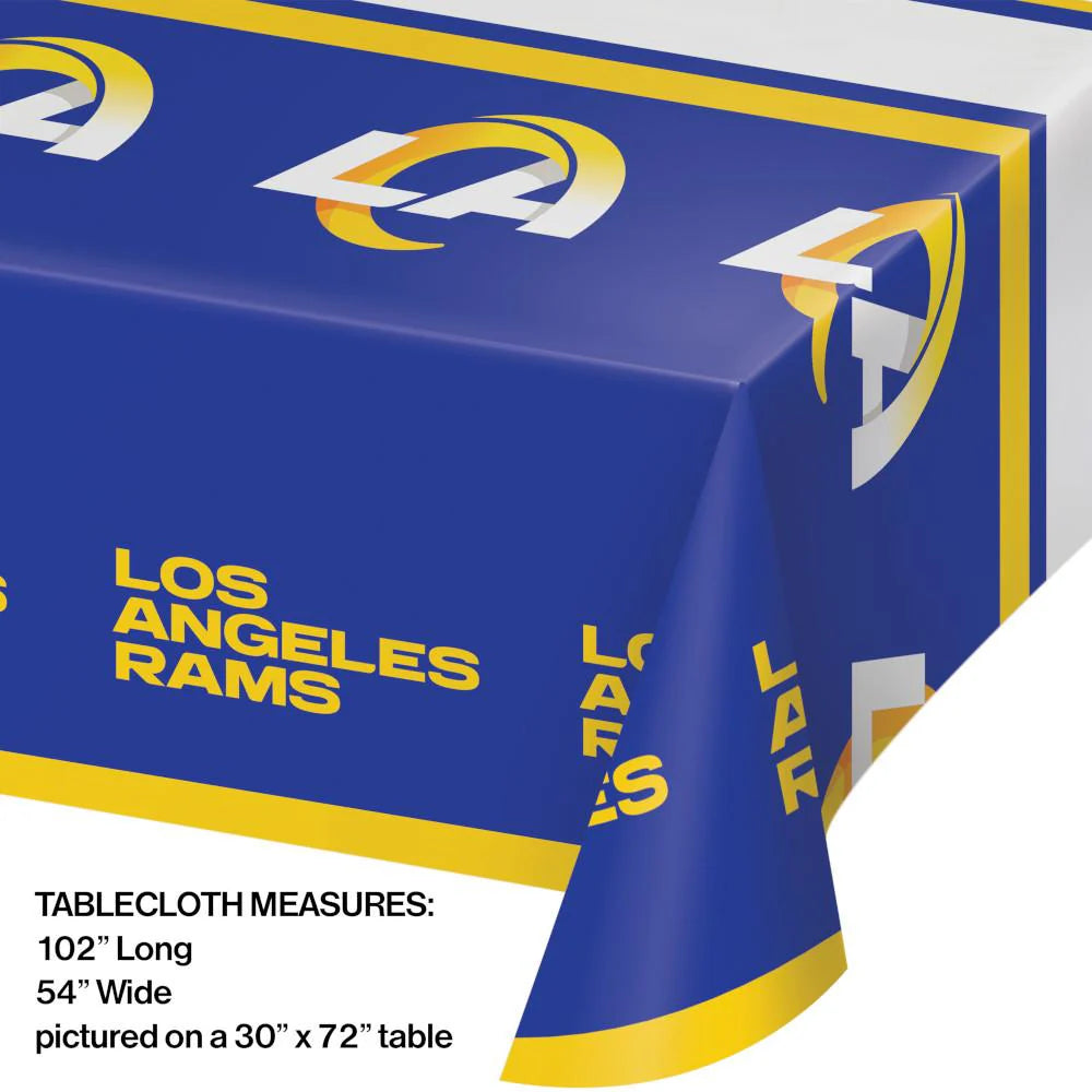 Los Angeles Rams 49 Piece Party Pack for 8 Fans