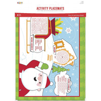 Placemats, Christmas Activity, 8 ct Party Supplies by Creative Converting