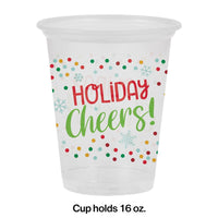 16Oz Plastic Cup, Clear, 8 ct Party Supplies by Creative Converting