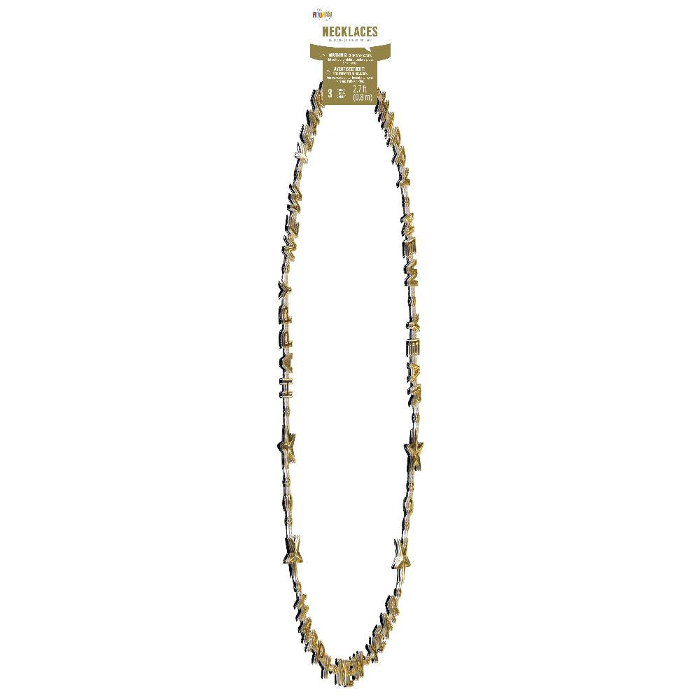 New Year's Eve Decor Party Beads (3/Pkg)