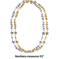 36 pc Bulk Happy New Year Necklaces