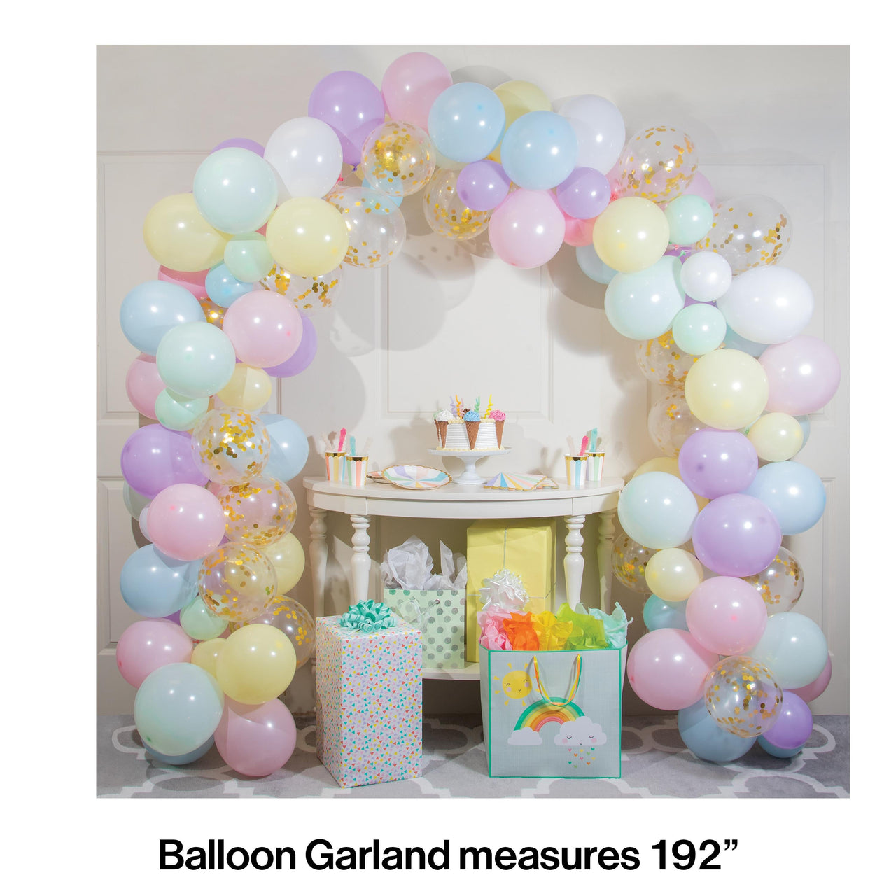 6 Kits Bulk Dreamy Pastel Balloon Arch Kits