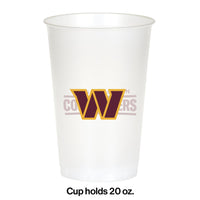 Washington Commanders Plastic Cup, 20oz